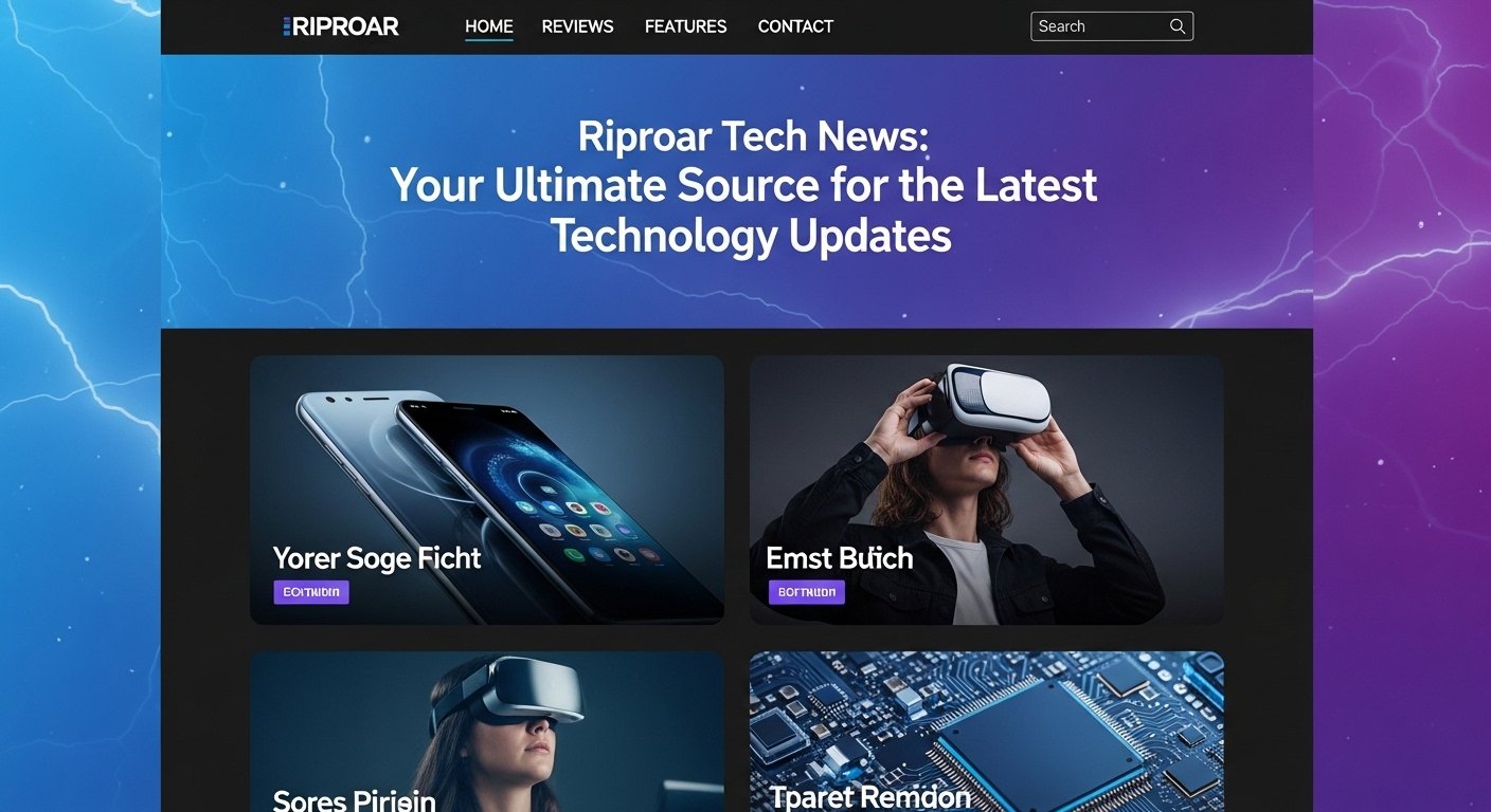 Riproar Tech News: Your Ultimate Source for the Latest Technology Updates